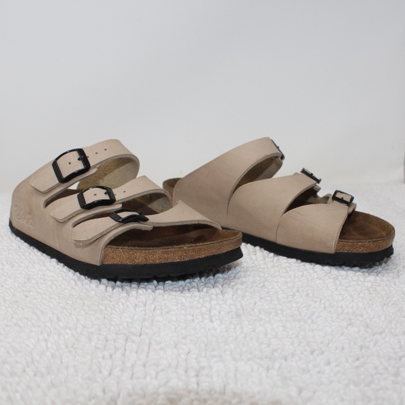 Birkenstock Shoes - Birkenstock Birkis size 37 US 6 three strap Sandal